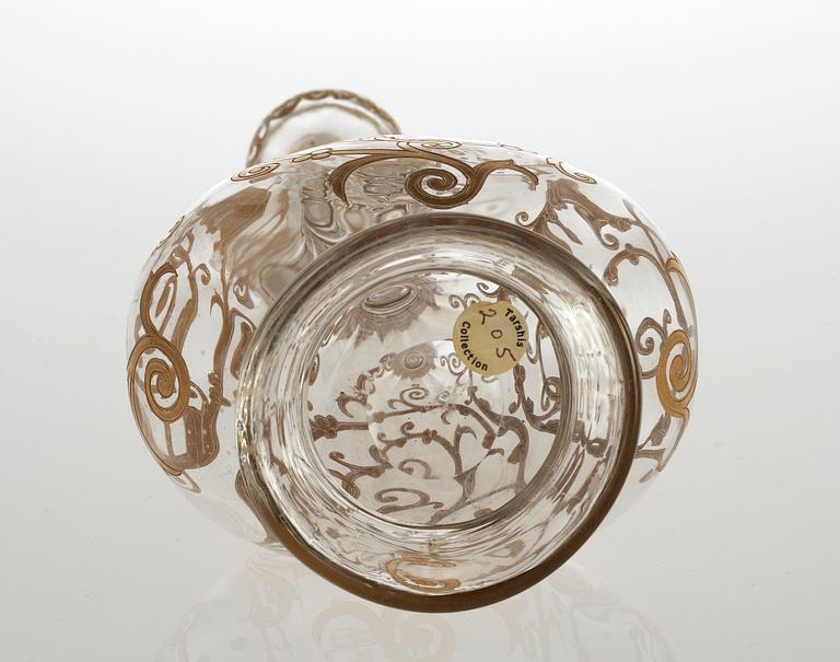 A glas decanter. Presumably Russia. 19/20 th century.
