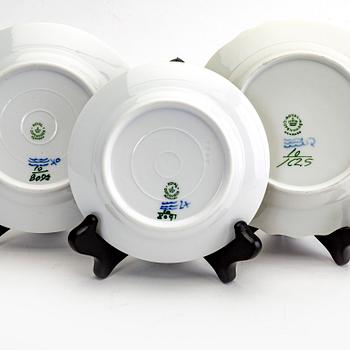 A 63 pcs Blå Blomst service from Royal Copenhagen later part of the 20th century.