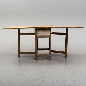 KLAFFBORD, allmoge, 1800-tal.