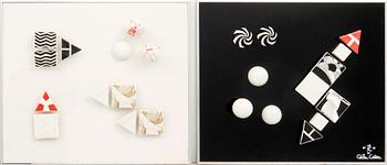 Gösta Grähs, wall plaques, Rörstrand.