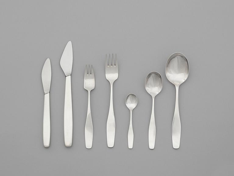 A set of 91 pcs of Sigurd Persson flatware 'Ultra', NSM, Ruben Johansson, Lidköping 1960-68.