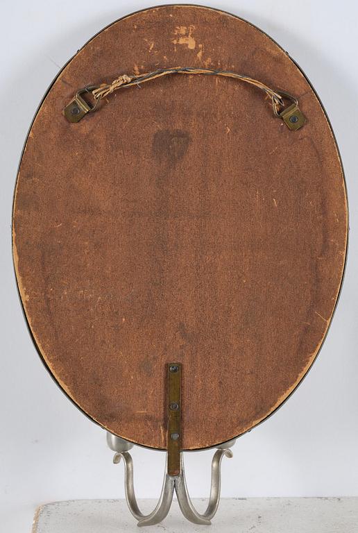 Firma Svenskt Tenn, spegellampett, tenn, modell "A 245", Stockholm, 1928.