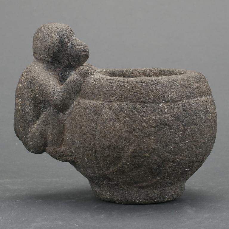 MORTEL, sten, trol Indonesien, 1700-/1800-tal.