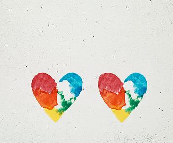 139. Jim Dine, "Dutch Hearts".