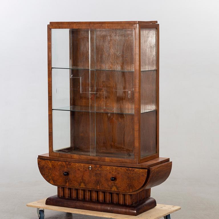 Vitrinskåp, art deco 1930-tal.