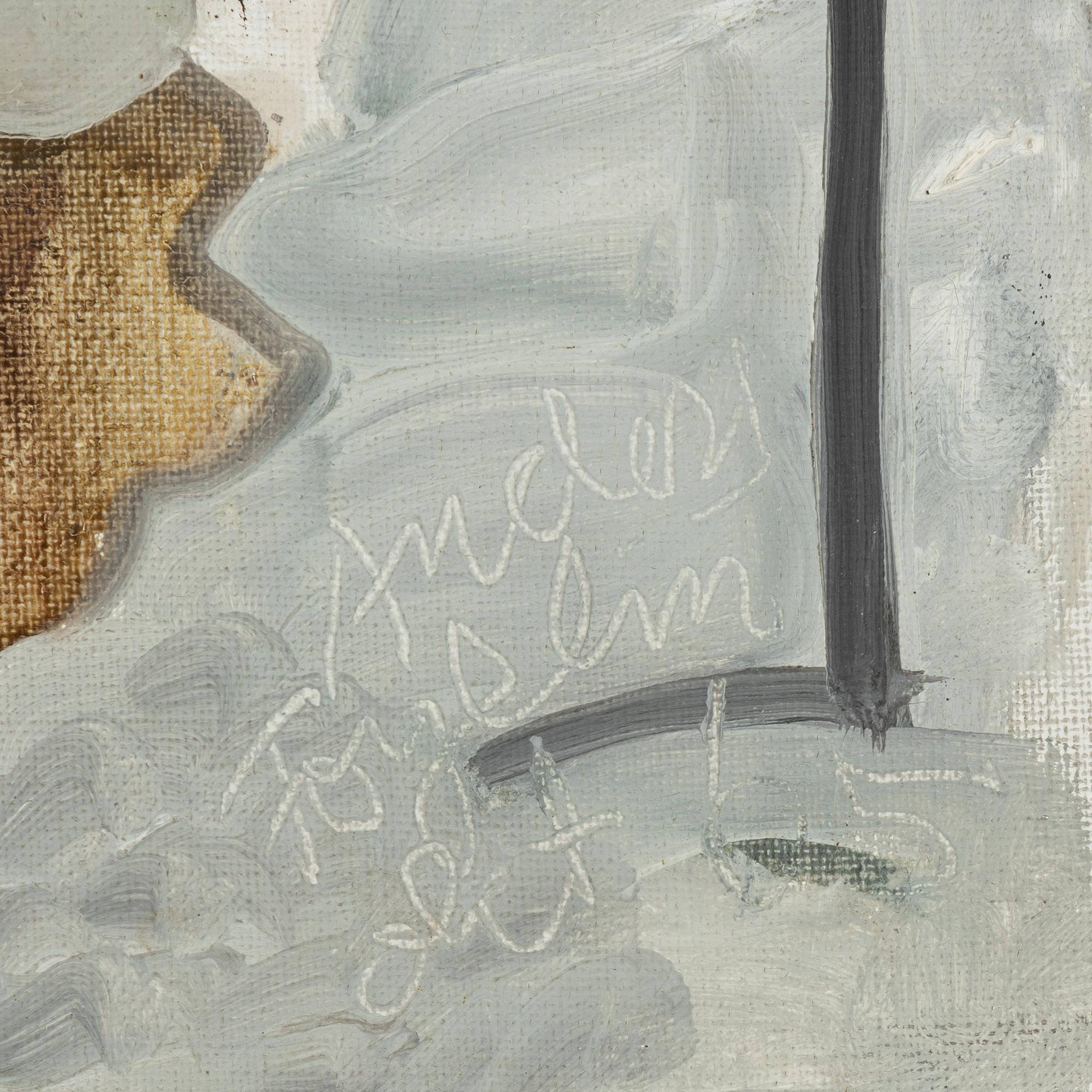 Anders Fogelin, oil on canvas, signed and dated -65.
