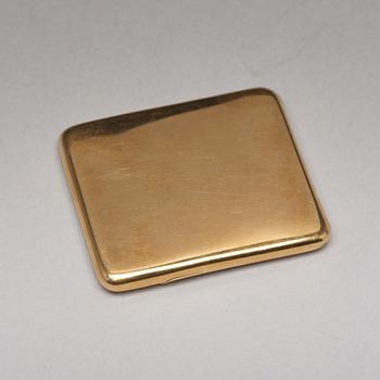 A Swedish 20th century 18ct gold case, mark of K. Andersson, Stockholm 1920.