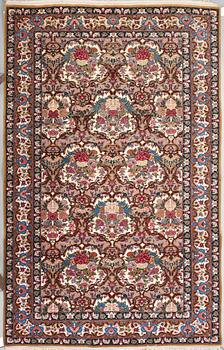 MATTA, persisk, silkevarp, ca 208 x 133 cm.