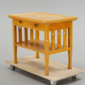 SERVERINGSBORD, björk, jugend, 1900-talets första hälft.
