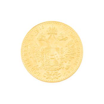 Guldmynt, Österrike-Ungern, 1 Ducat, 1915.