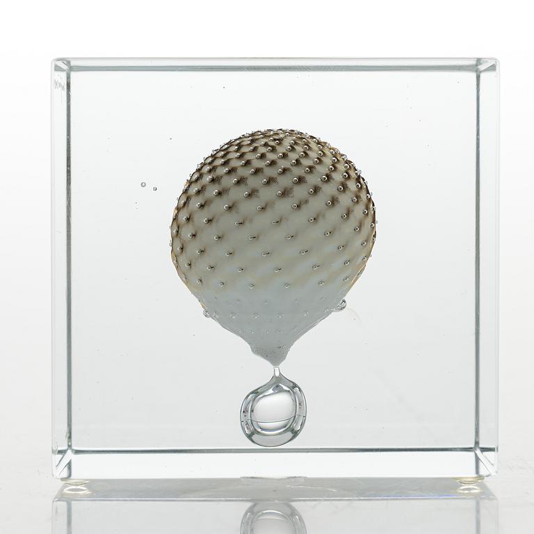 OIVA TOIKKA, ÅRSKUB, glas, signerad Oiva Toikka, Nuutajärvi 2009, numrerad 22/2000.