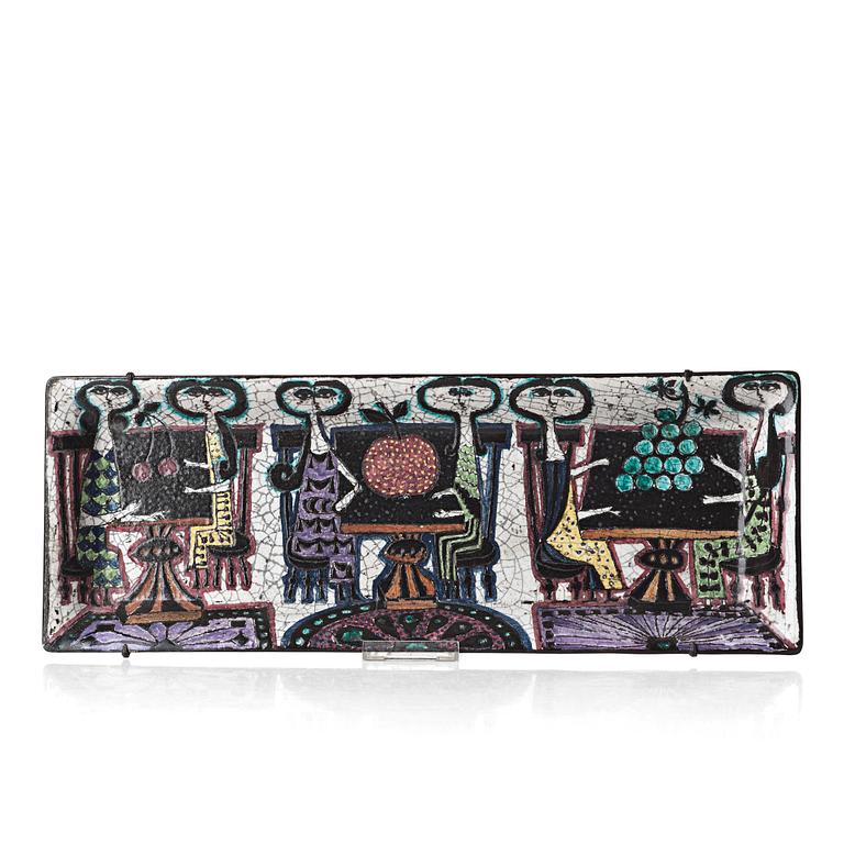 Birger Kaipiainen, fat, Rörstrand, 1950-tal.