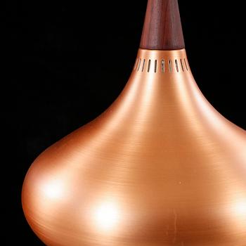 A ceiling lamp named "Orientpendel", designed by Jo Hammerborg for Fog og Mörup, made in late 20th century.