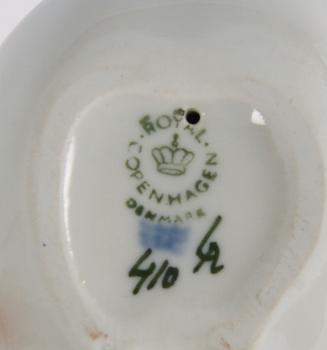 FIGURINER, 4 st, porslin, Bing & Gröndahl.