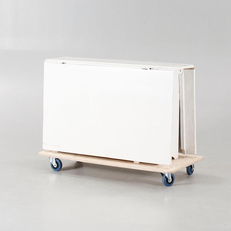 A folding table from the secodn half of the 20th century.