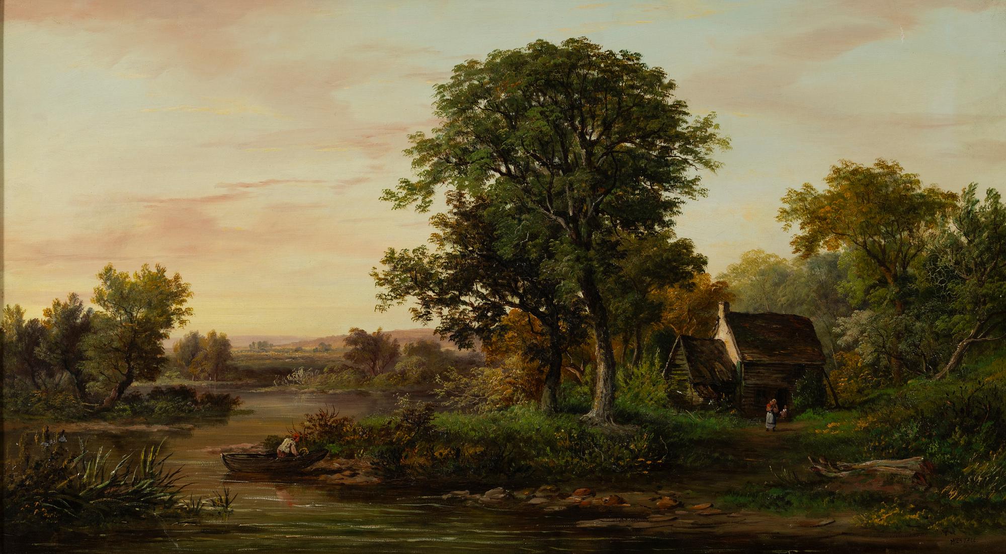 John Westall, Landscape, 19th century.