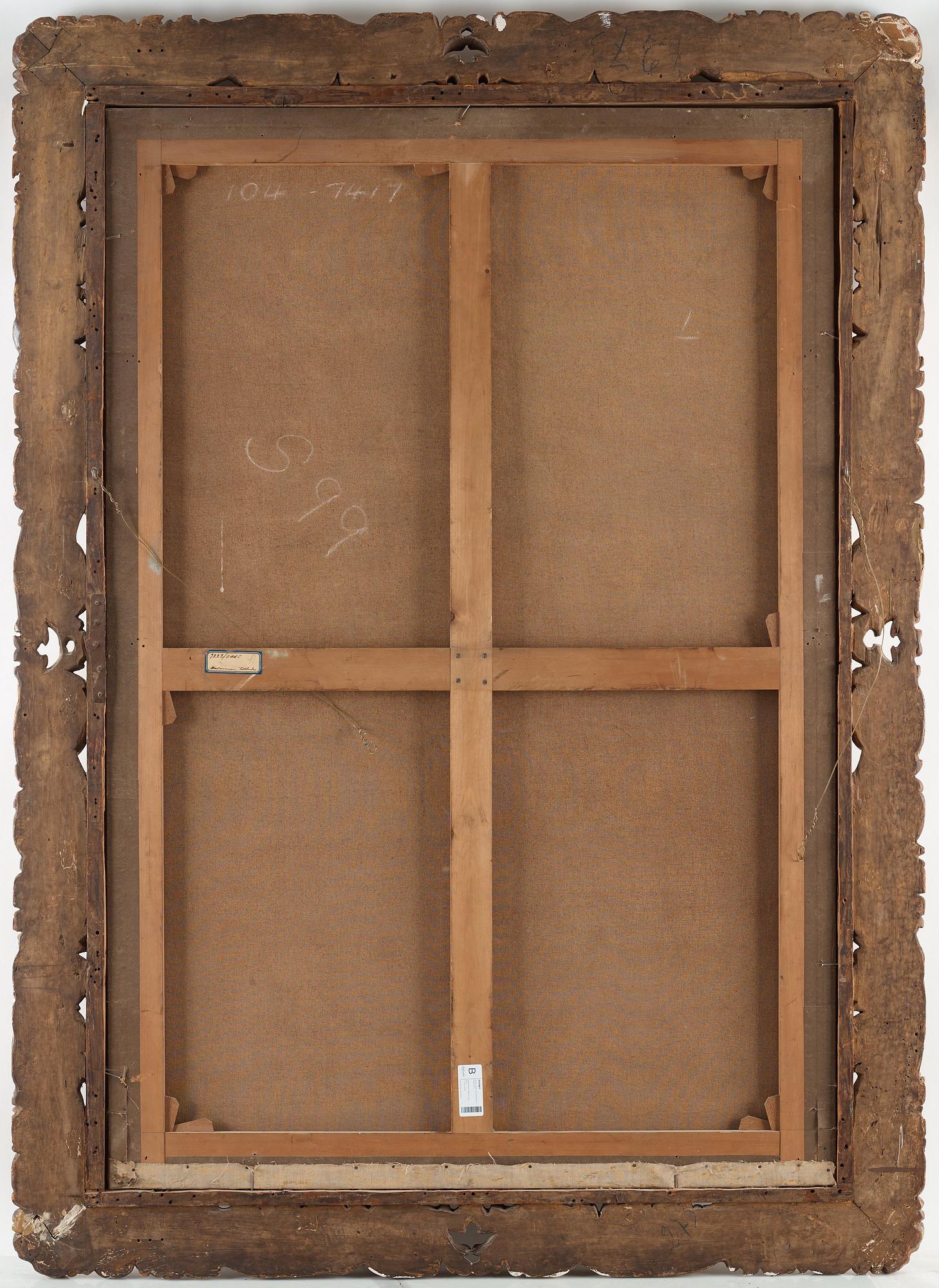 Guido Reni Follower of, The Vision of St. Philip Neri.