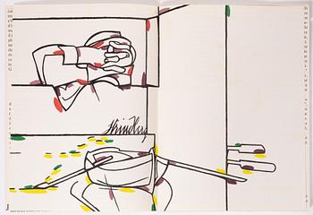 Periodicals, 5 pcs, "Derrière Le Miroir", published by Galerie Maeght.