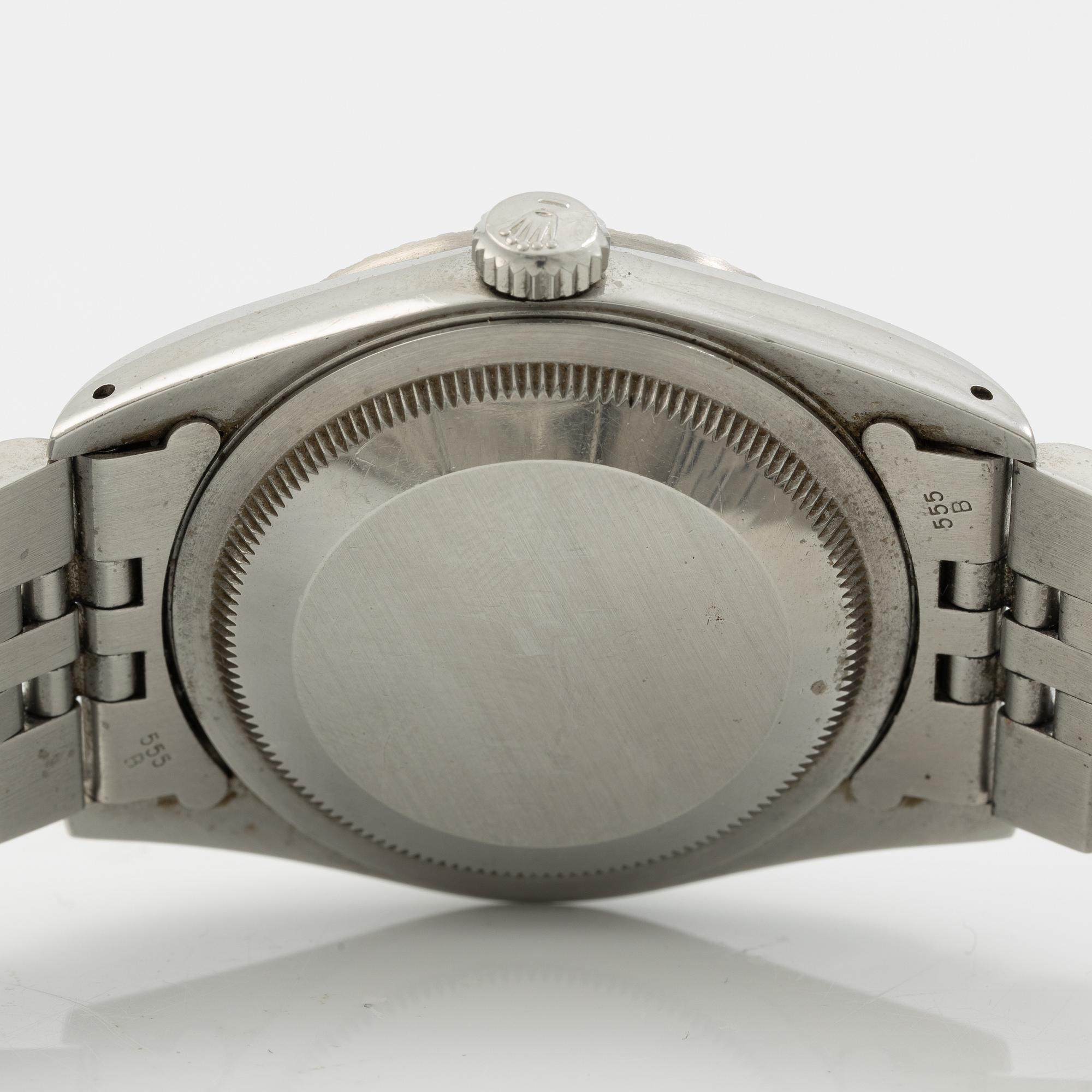 Rolex, Datejust, "Diamond Dial", wristwatch, 36 mm.