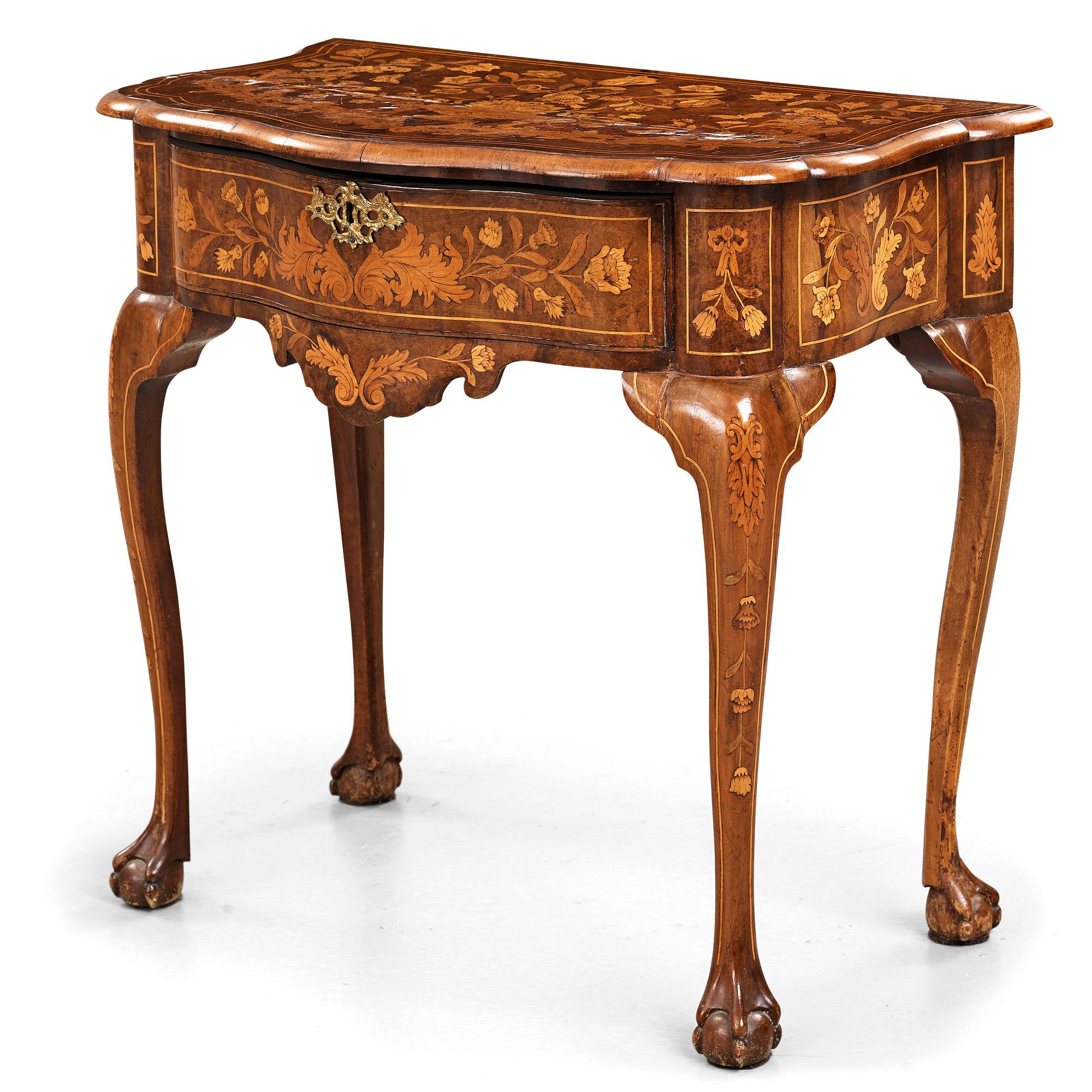Väggbord, Holland, 1700-tal, senbarock.