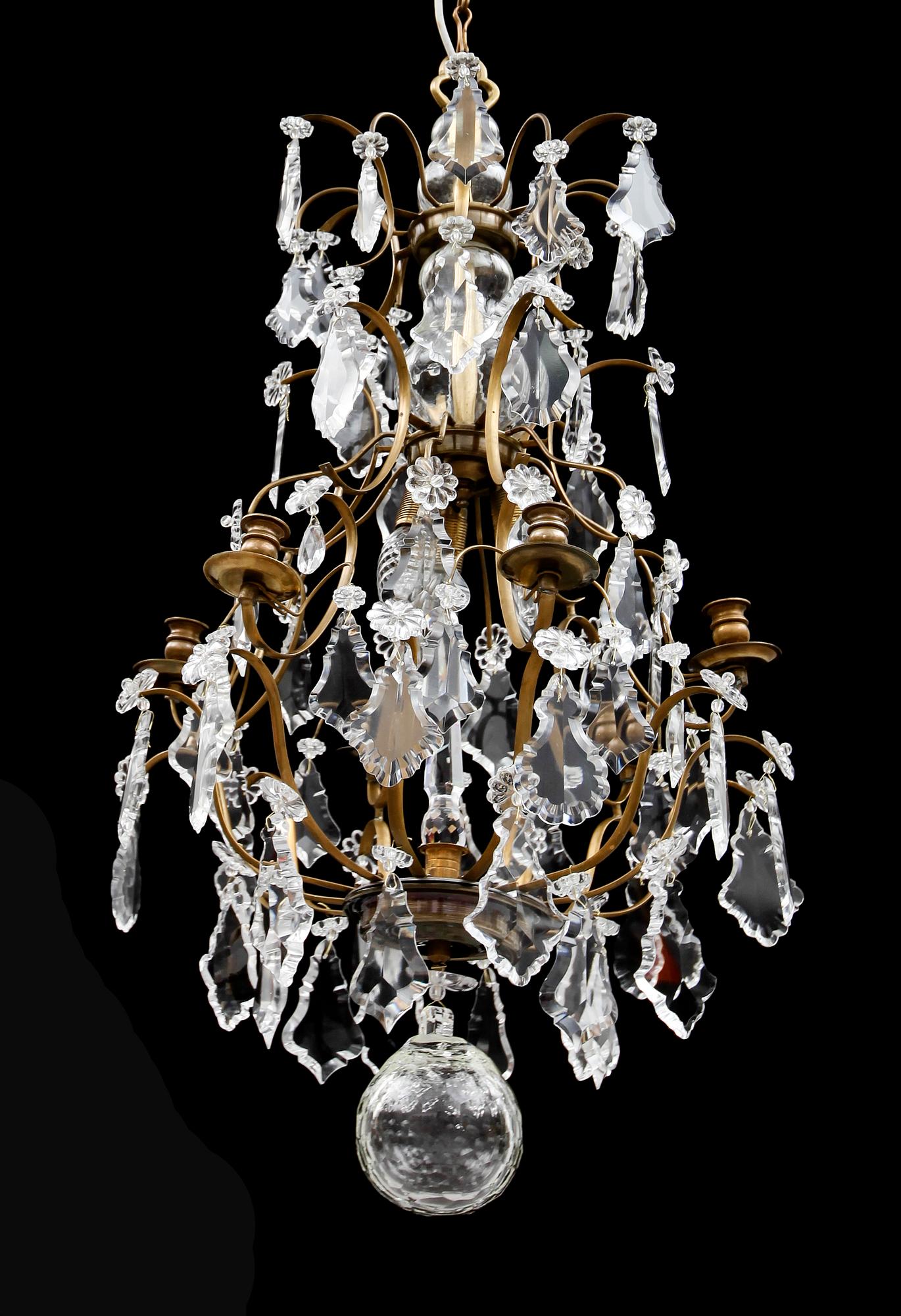 LJUSKRONA, barockstil, 1900-talets andra hälft.