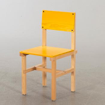 FREDRIK PAULSEN, "Röhsska"Designbaren, stol, Blå Station 2020, Stol 57/102.