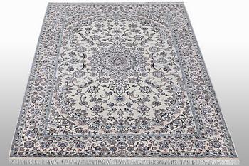 Matta, Nain, part silk, 6 Laa, ca 250 x 160 cm.