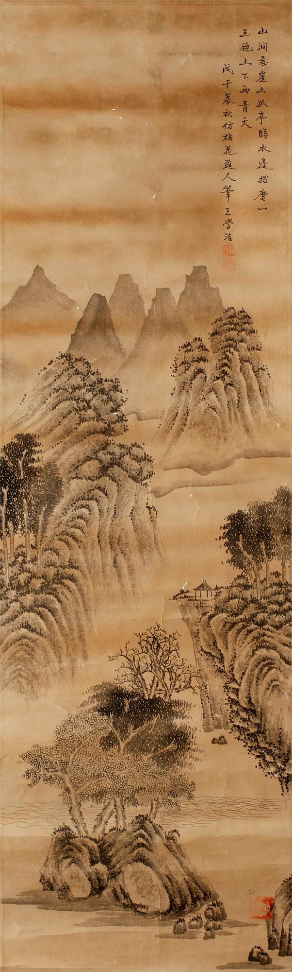 RULLMÅLNING, Kina, trol tidigt 1900-tal.