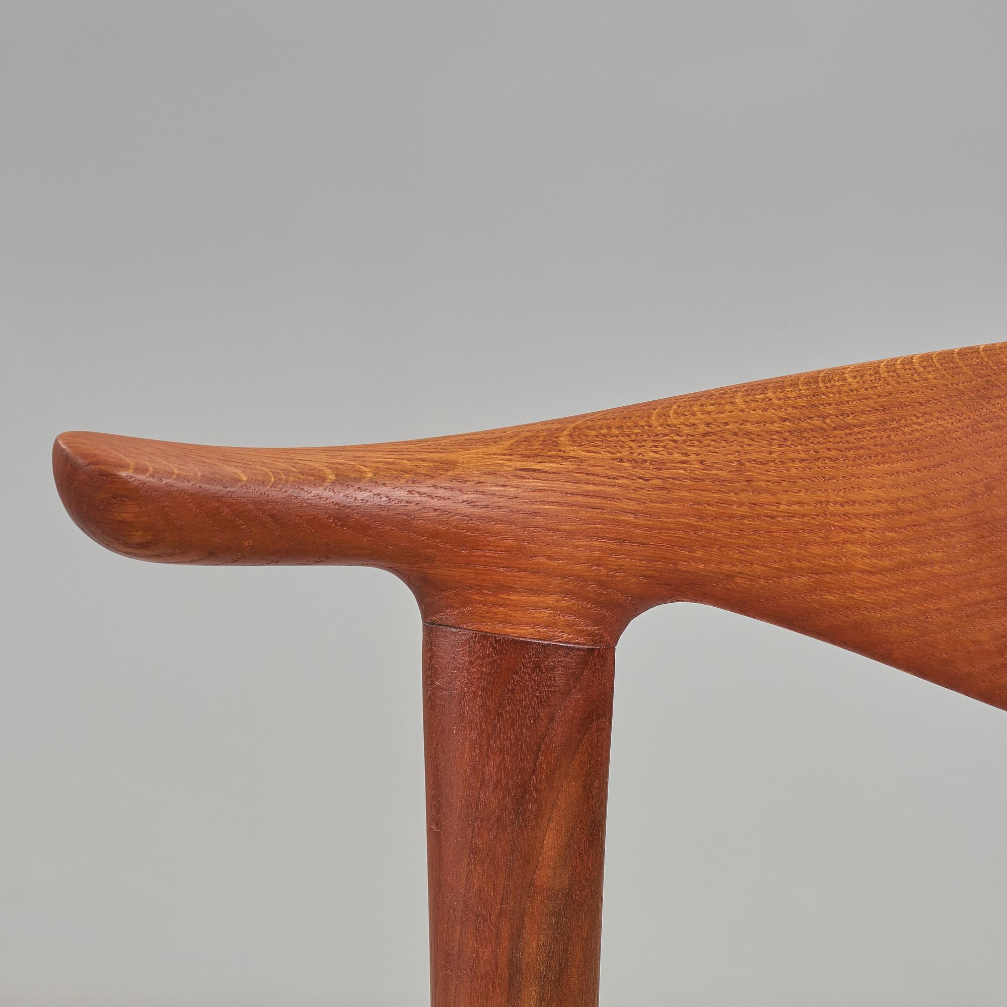HANS J WEGNER, "Kohornsstolen /Cowhorn chair", JH 505, Johannes Hansen, Danmark 1950-60-tal.