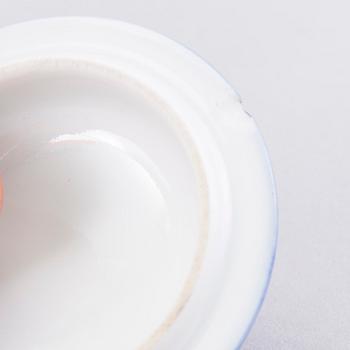 A 10-piece Kuznetsov porcelain tea set, Russia 1892-1917.