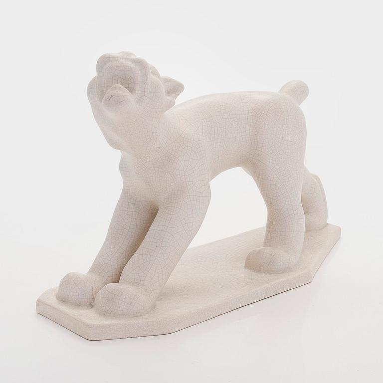 Josef Manuel, A ceramic sculpture, signed.