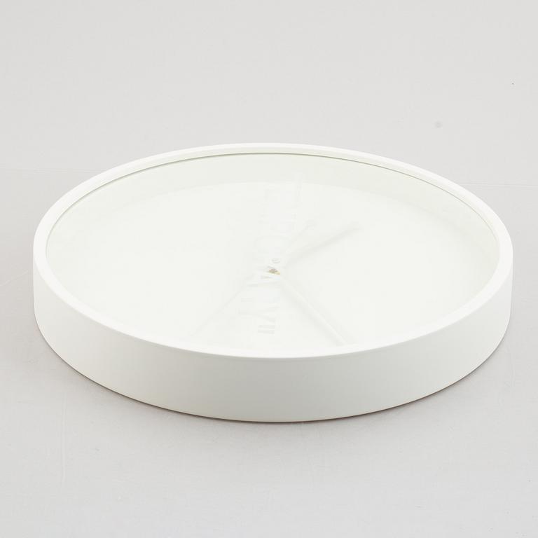 Virgil Abloh, wall clock, "Temporary", IKEA.