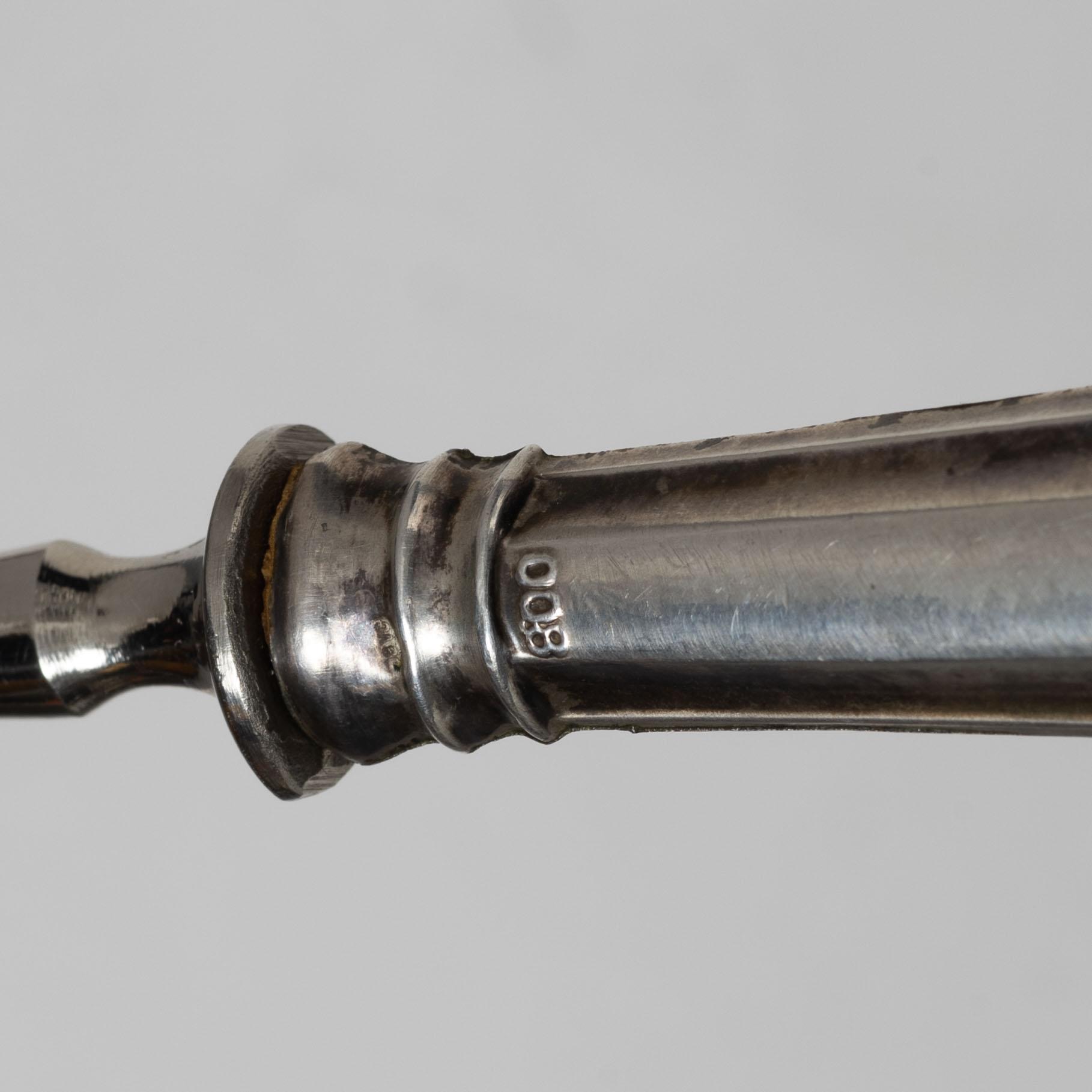 Bestick, 13 st, silver, Italien, efter 1944.