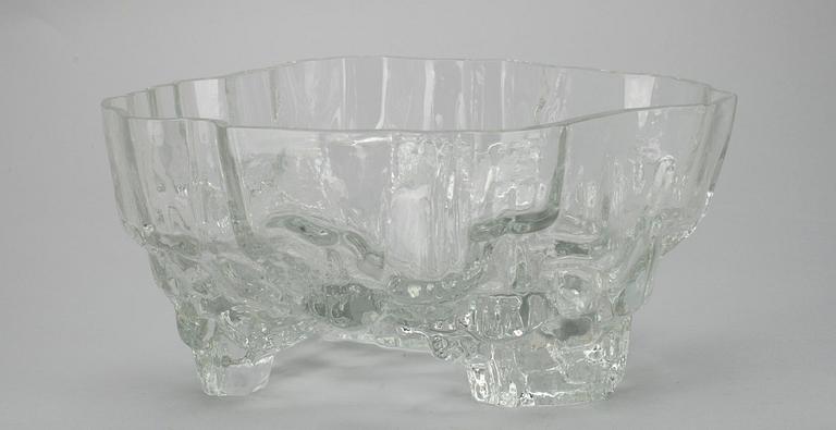 SKÅL, glas, "Inari", sign. Tapio Wirkkala -3543. Iittala 1967-1981.