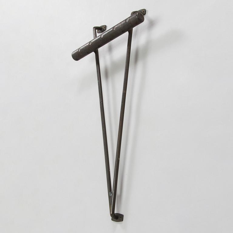 An early 20th century door handle.