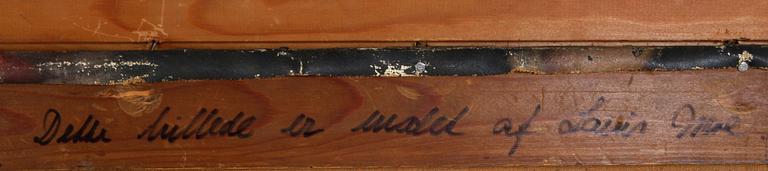 LOUIS MOE, tillskriven. Olja på duk.