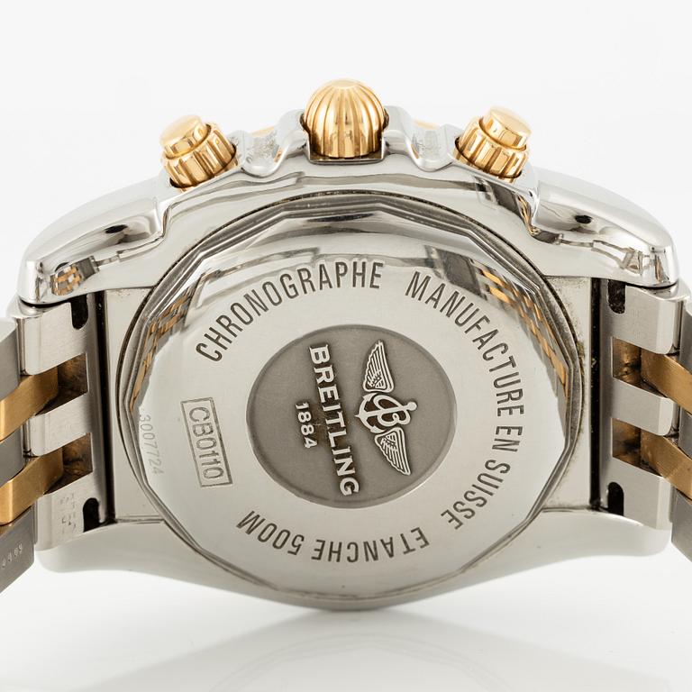 Breitling, Chronomat 44, chronograph, wristwatch, 44 mm.