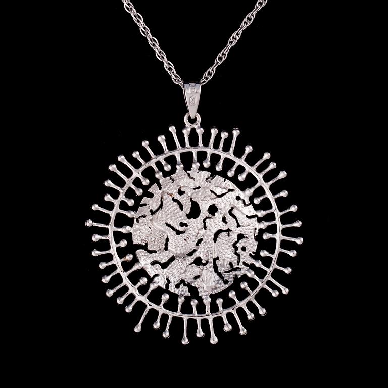 HALSSMYCKE, silver, Tapio Wirkkala, Kultakeskus, nyproduktion.