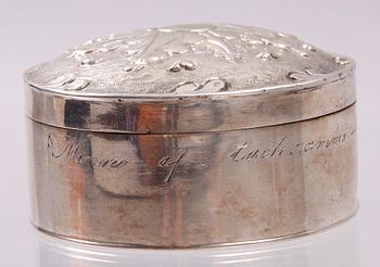 DOSA, silver, Anders Engenfelt, Kalmar 1842.