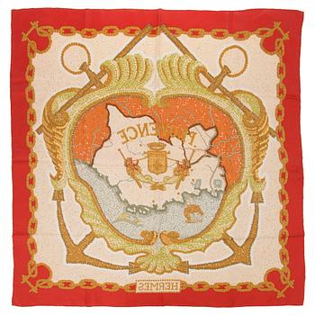 Hermès scarf, 'Provence'.