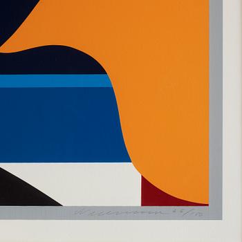 Tom Wesselmann, "Still Life with Blowing Curtain (Yellow)".