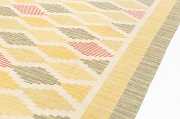 A carpet, flat weave, ca 380 x 247 cm.