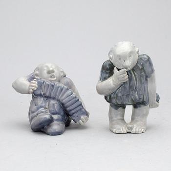 FIGURINER, 2st, keramik, Åke Holm.