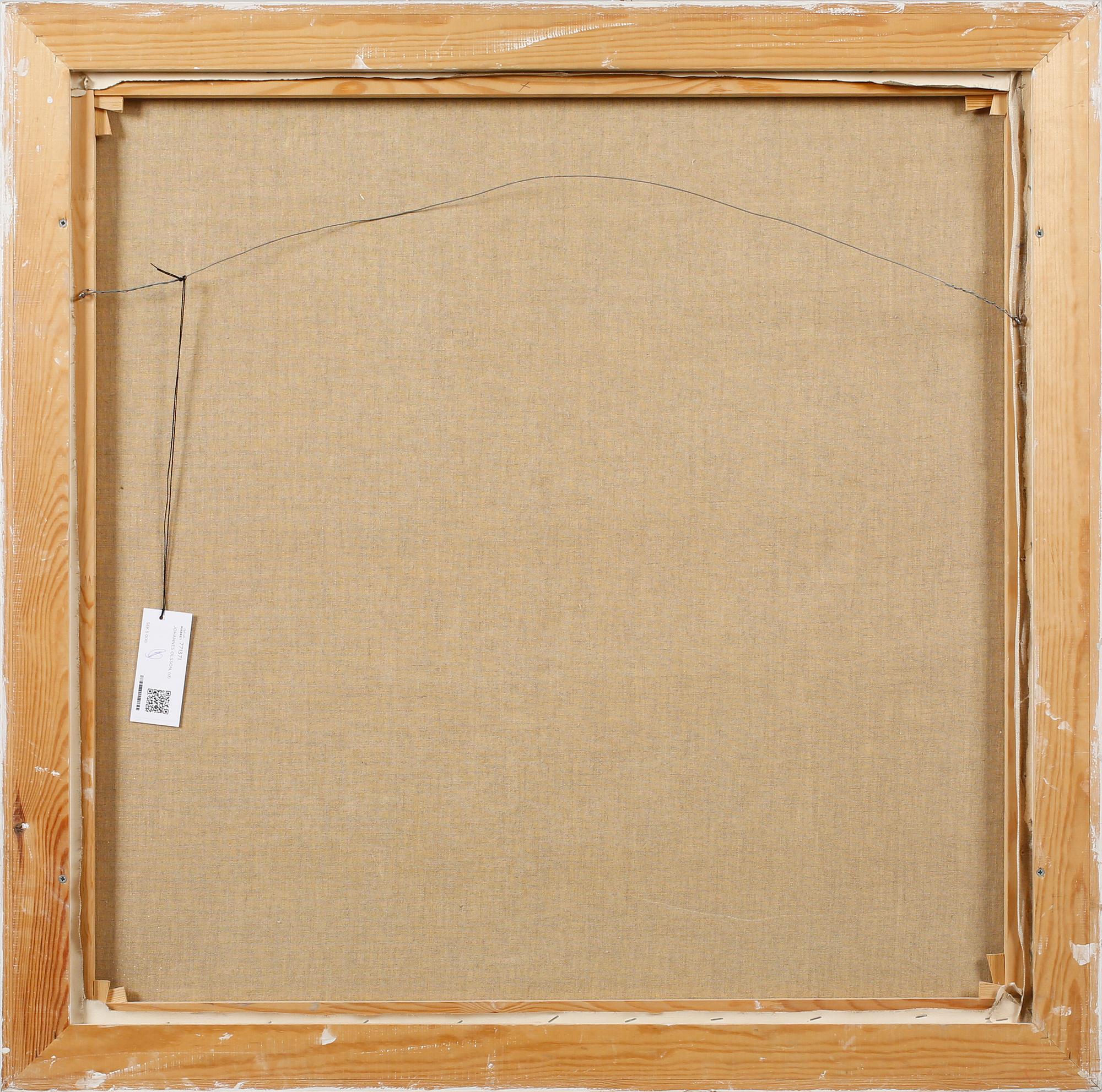 JOHANNES OLSSON, olja på duk, signerad.