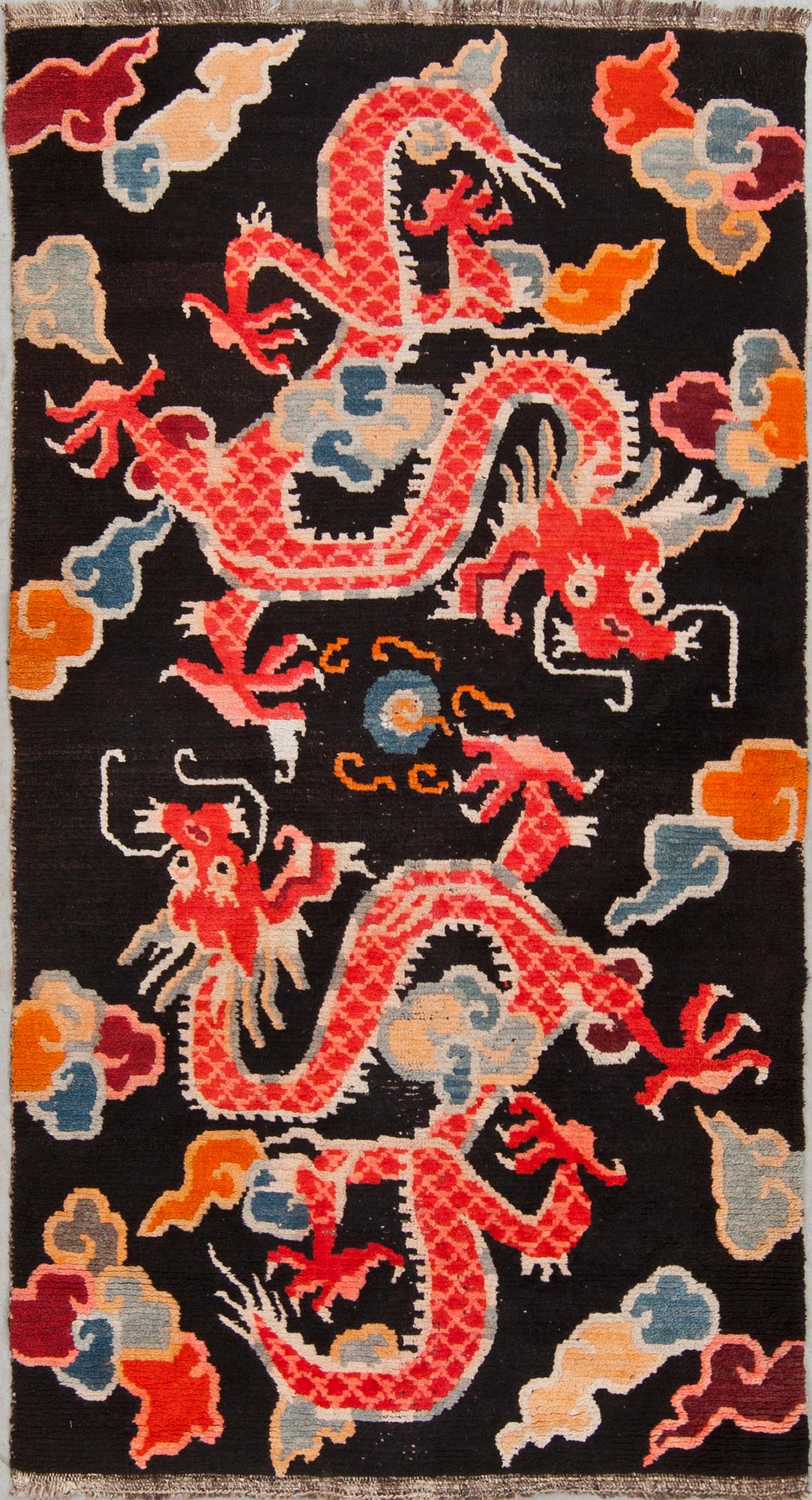 MATTA, old/semiantik, Tibet, ca 177 X 94 cm.