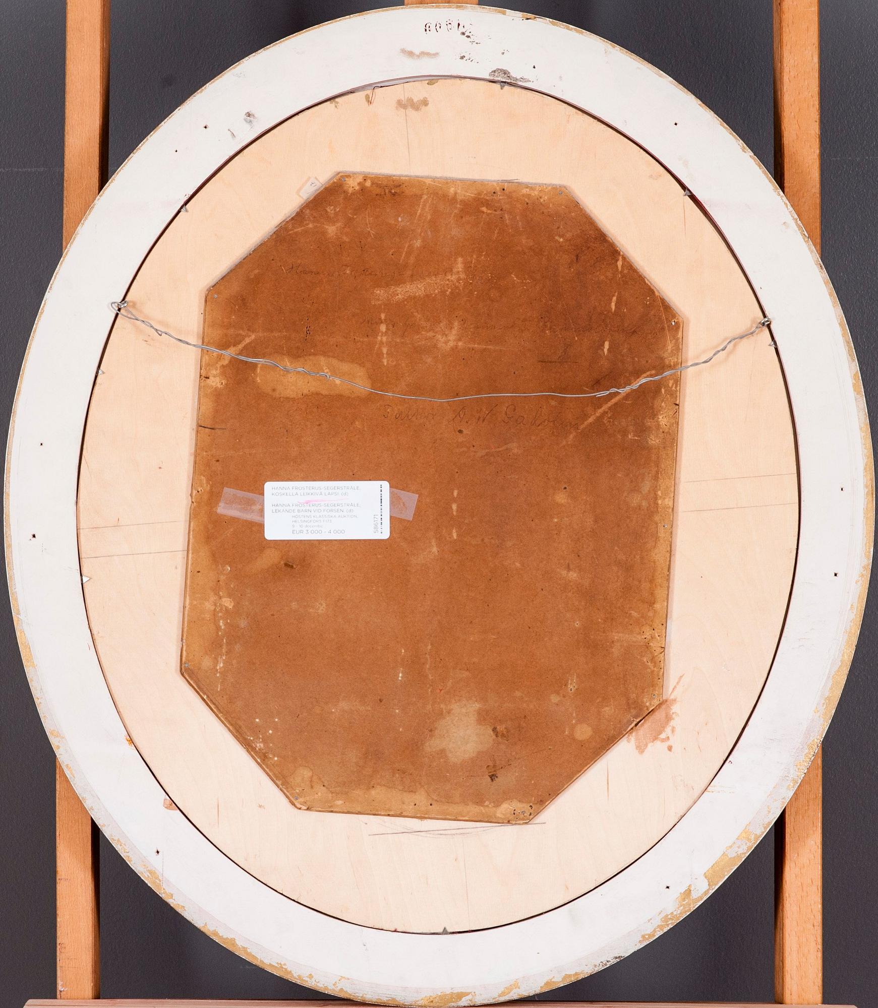 Hanna Frosterus-Segerstråle, PLAYING CHILD BY THE RIVER.