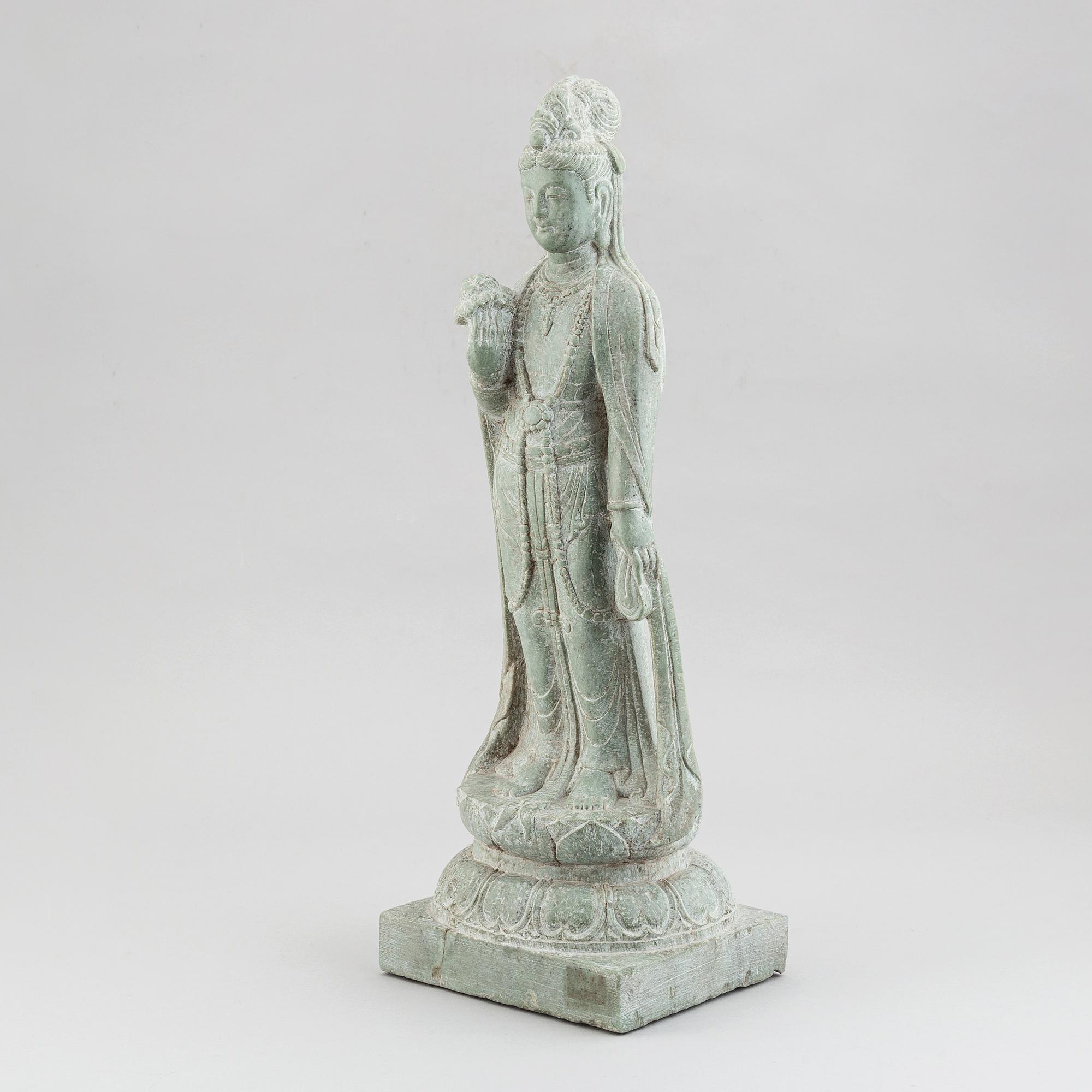Skulptur, sten. Kina, 1900-talets första hälft.