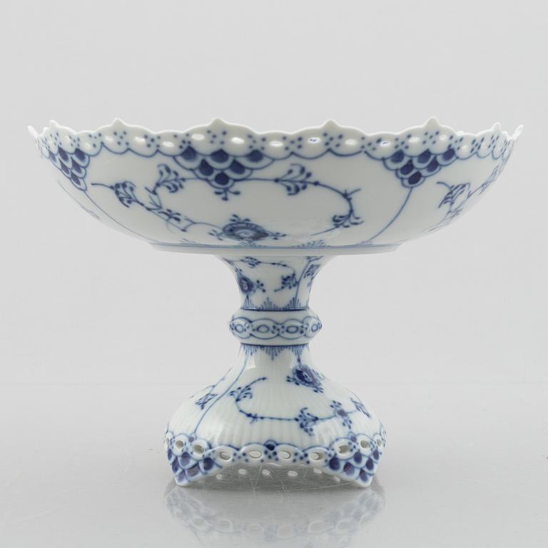 A 30-piece porcelain "Blue fluted", half and full lace coffee service, Royal Copenhagen, Denmark.