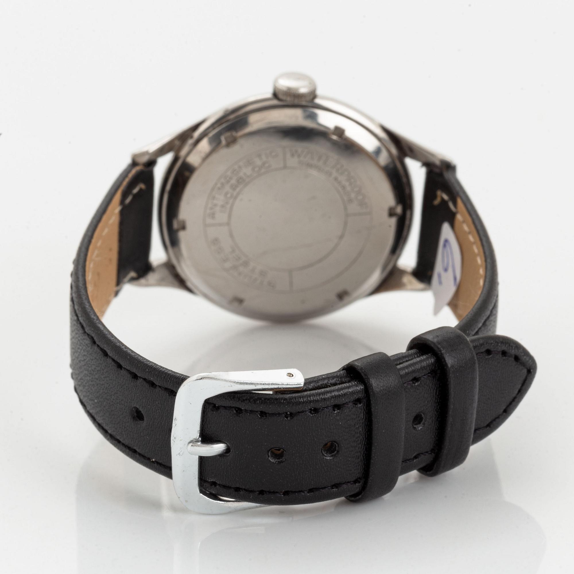 Lemania, armbandsur, 36 mm.