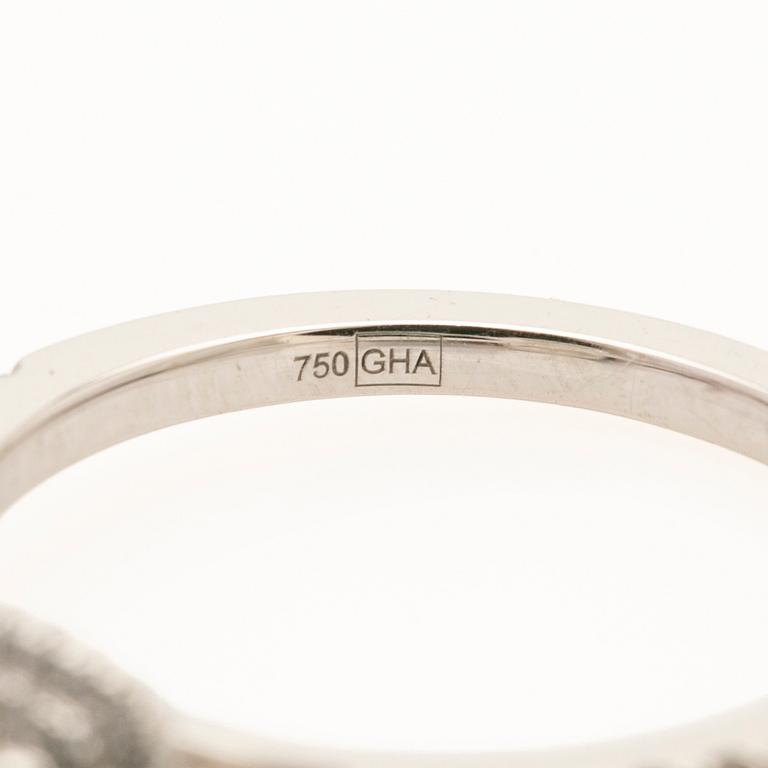 Ring, 18K gold with diamonds, Guldfynd.
